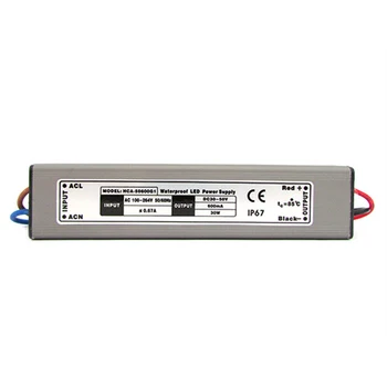 

LEDLUX CC6061 transformer Led Driver DC waterproof IP67 600mA 30-50VDC (10-15)X3W power supply constant current