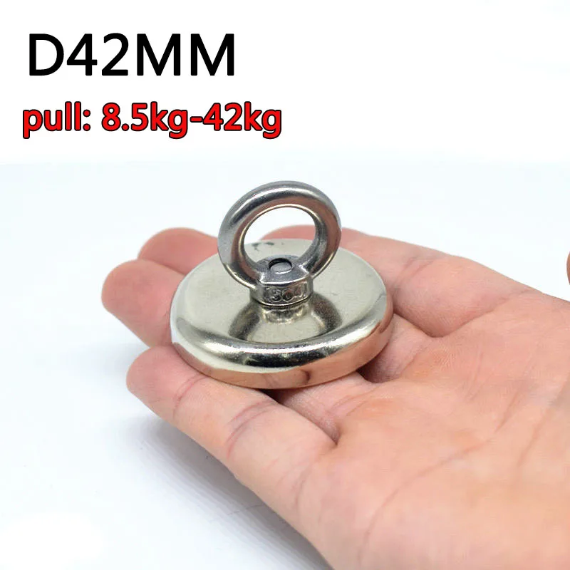 1/2/3 шт. D42mm Forte Magnete Al Neodimio di pesca magneti mare profondo salvataggio gancio magneodimio|Магнитные материалы| |