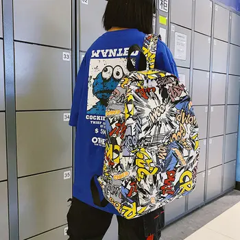 

NiceMix Schoolbag female student Korean backpacks boys cartoon elementary school junior high school Girls schoolbags backpack