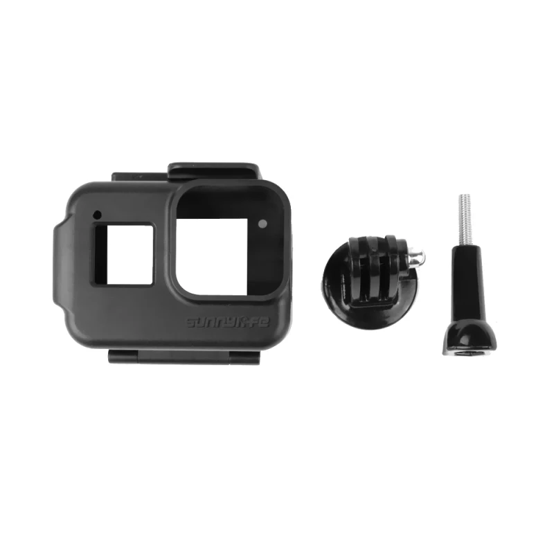 Plastic Case For GoPro Hero 8 Black Anti-fall Screen Protector Protective Lens Film Housing Cover For Go Pro 8 Accessories