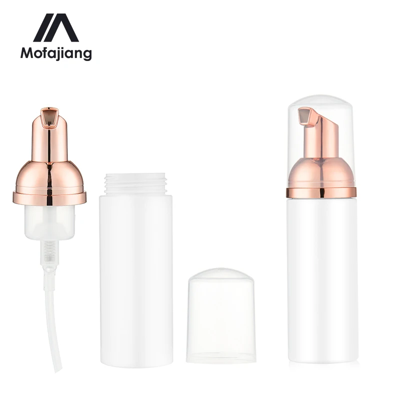 

5PCS/10PCS 60ML Foaming Bottle Soap Mousses Liquid Dispenser Foam Bottles Refillable Shampoo Lotion Froth Bottling Container