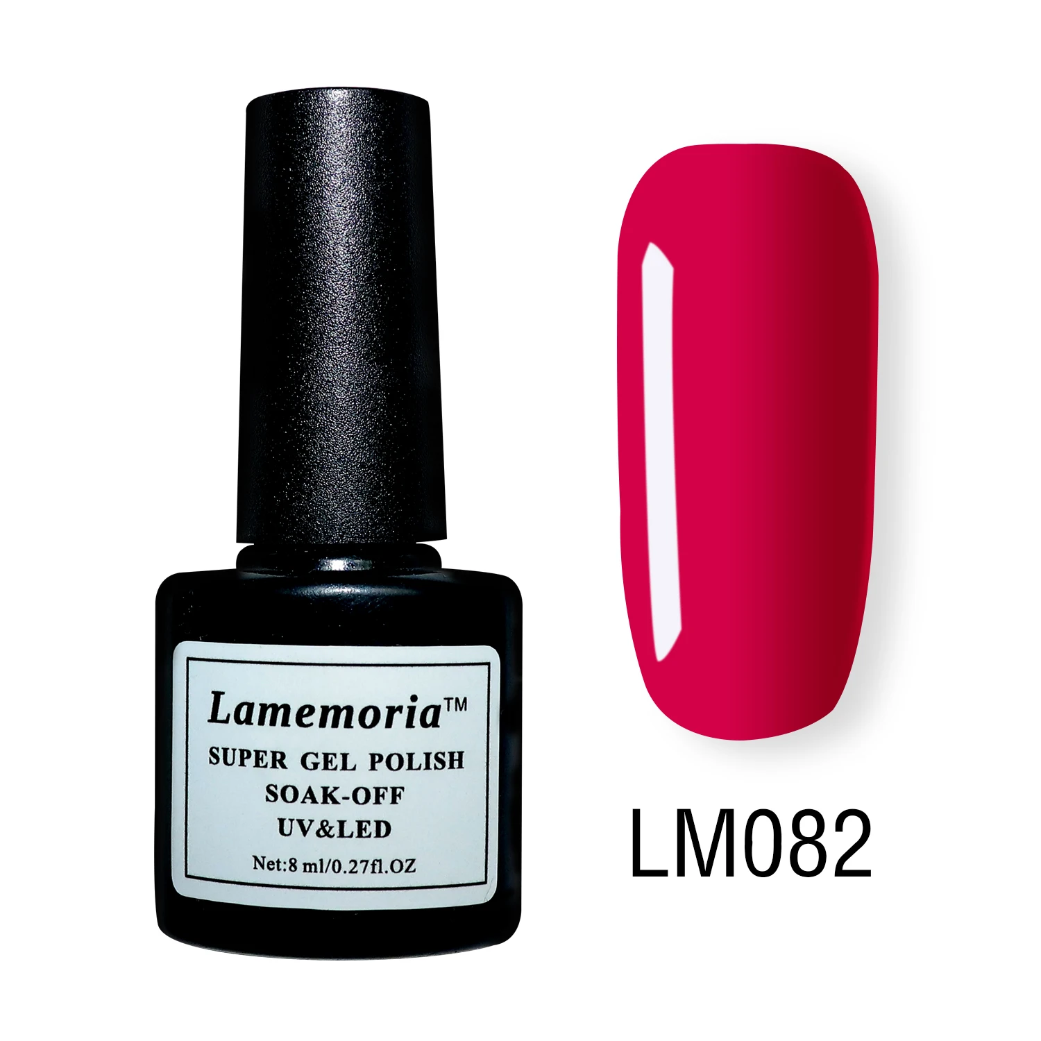 LM082 Lamemoria, 8 мл, Гель-лак для ногтей, гибридный, все для маникюра, 60 цветов, полуперманентный УФ лак для ногтей, Prime Gel Ongle Paznokcie - Цвет: LM082