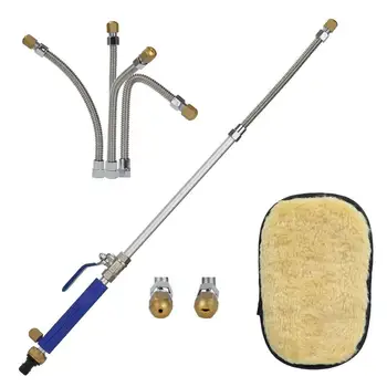 

New High Pressure Spray Gun Car High Pressure Water Gun Household Car Wash Cleaning Machine Water Gun Nozzle+gloves