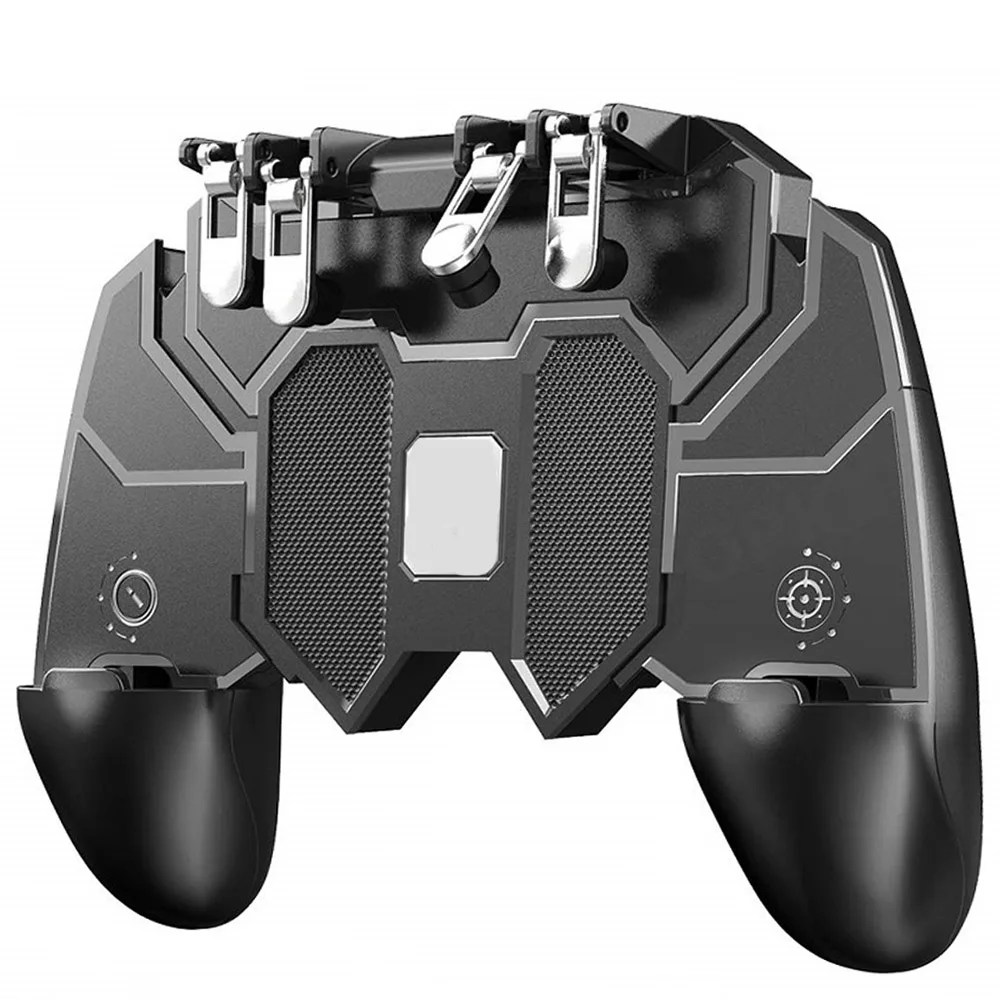 Шесть 6 палец операционной Controlle джойстик оборот Кнопка геймпад для Pubg IOS Android