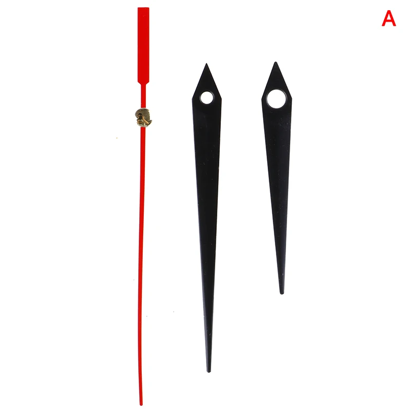 A 1Sets New Quartz Wall Clock Replacement Movement Mechanism DIY Repair Part Set Spindle Long Hands Wholesale - Цвет: A