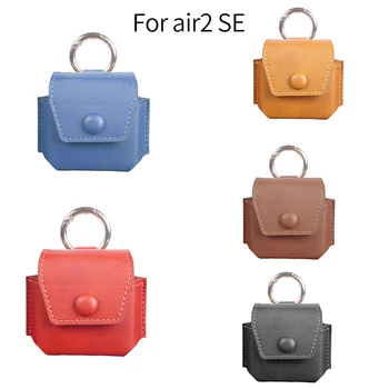 

Anti-Fall Cover Portable Protective Case Shockproof Leather Case For Xiaomi Air2 SE Wireless Bluetooth Earphones