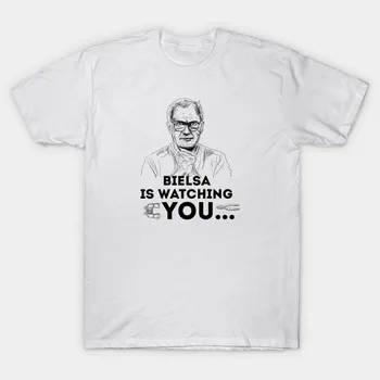 

Men t-shirt Bielsa is watching YOU v.2 tshirt Women t shirt