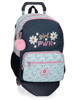 

Backpack Enso Girl Power Double Compartment with Trolley