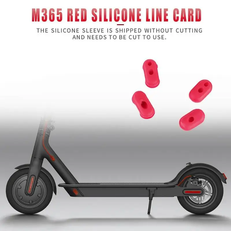 

M365 Electric Scooter Charging Port Rubber plug Safety Material Cover Silicone Caps Invariant Replacement Accessories