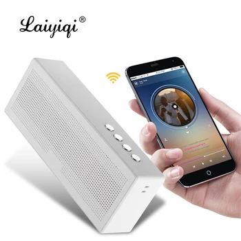 

Laiyiqi new square Bluetooth speaker wireless portable radio FM 3D stereo HIFI Amplifier boombox altavoz portatil caixa de som