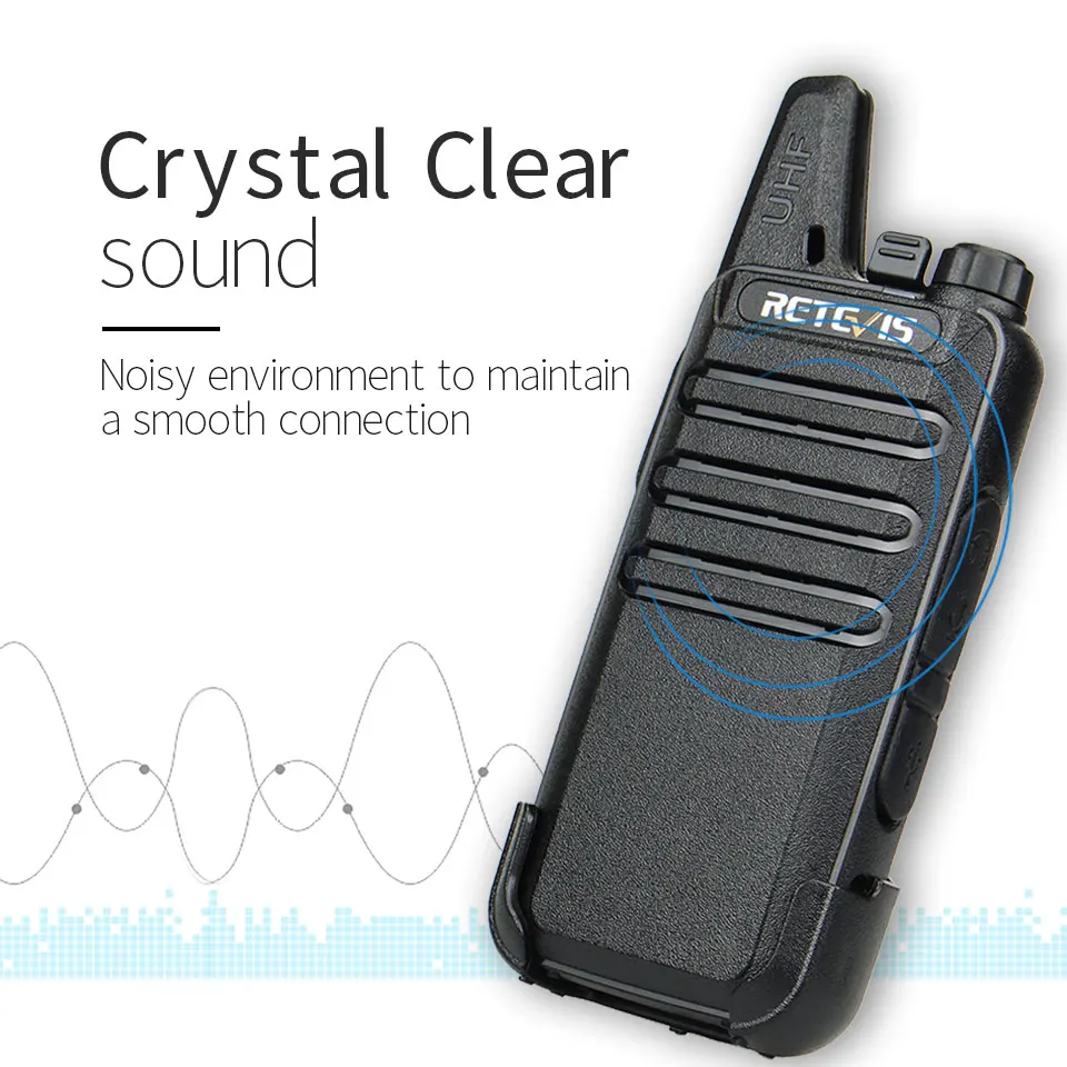 10pcs Cheap Wholesale Walkie Talkie Retevis RT22 2W UHF Band VOX Scan CTCSS DCS Amateur Radio 3