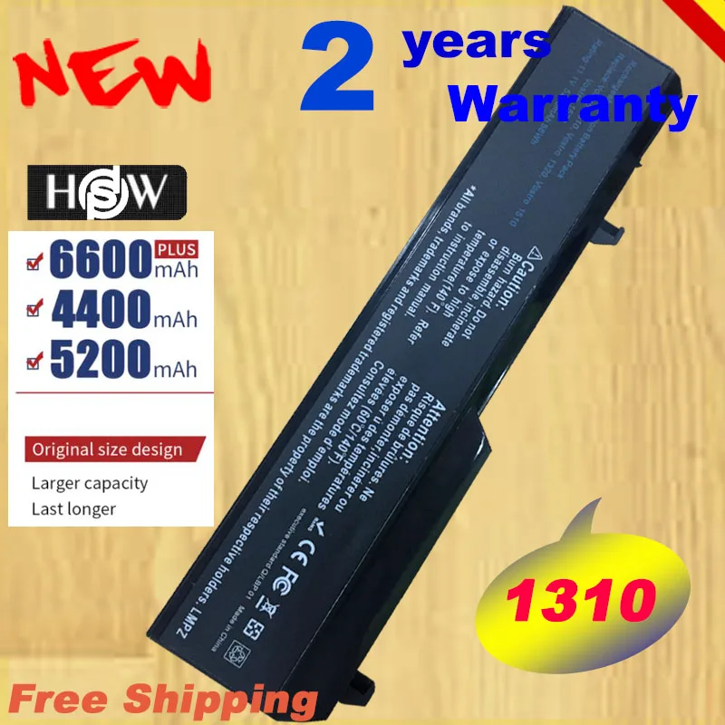 Аккумулятор HSW для ноутбука Dell Vostro 11 1 5200 1310 1320 T114C T112C K738H 1520 в 1510 мАч | Компьютеры и