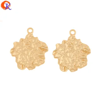 

Cordial Design 50Pcs 25*28MM Jewelry Accessories/Earrings Part/Irregular Shape/Matte Gold/DIY Making/Hand Made/Earring Findings