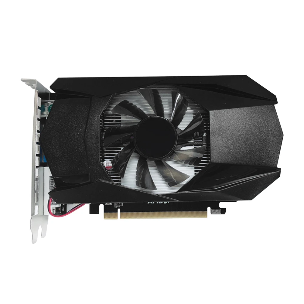 Hd 7670 4gb 128bit Gddr5 Graphics Card Computer Pci Express 2 0 16x Hdmi Dvi Vga Gaming Graphic Cards With 2 Cooling Fan For Amd Graphics Cards Aliexpress