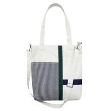 1 шт. Наклонный холщовый холст, Женская Студенческая и художественная Простая Сумка-плащ-палатка многоразовая сумка для покупок