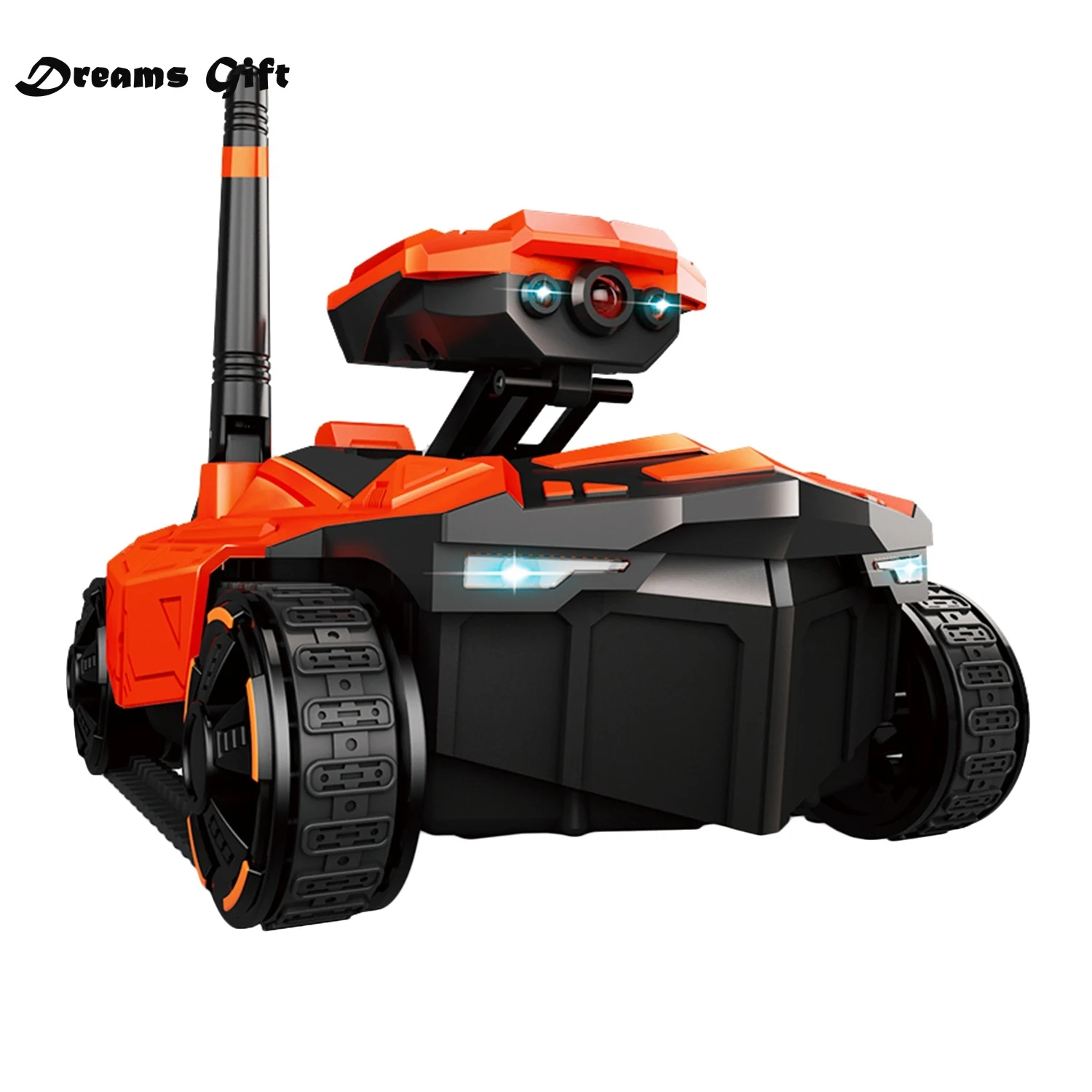 Attop Rc Танк с Hd камерой Wifi Fpv 0.3Mp камера приложение пульт дистанционного управления