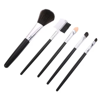 

7-cosmetic-brush Set Blush Brush Eyelash Brush Portable Models 5Pcs Makeup Brush Set