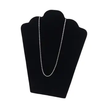 

black jewelry Display Stand Rack Dummy necklace earrings pendant display Holder