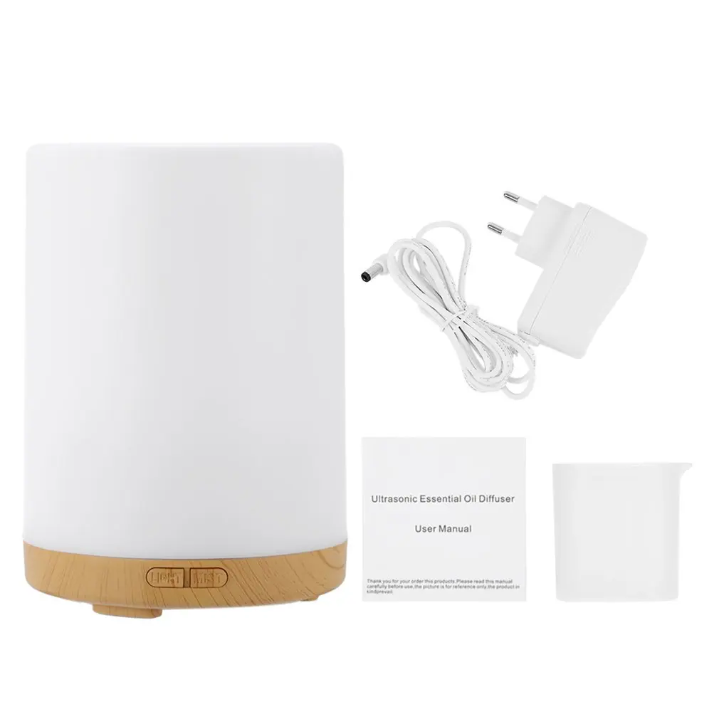 

200ML \ 100ML 7 Colorful LED Lights Air Humidifier USB Essential Oil Air Aromatherapy Diffuser Mist Purifier for Car Home EU US