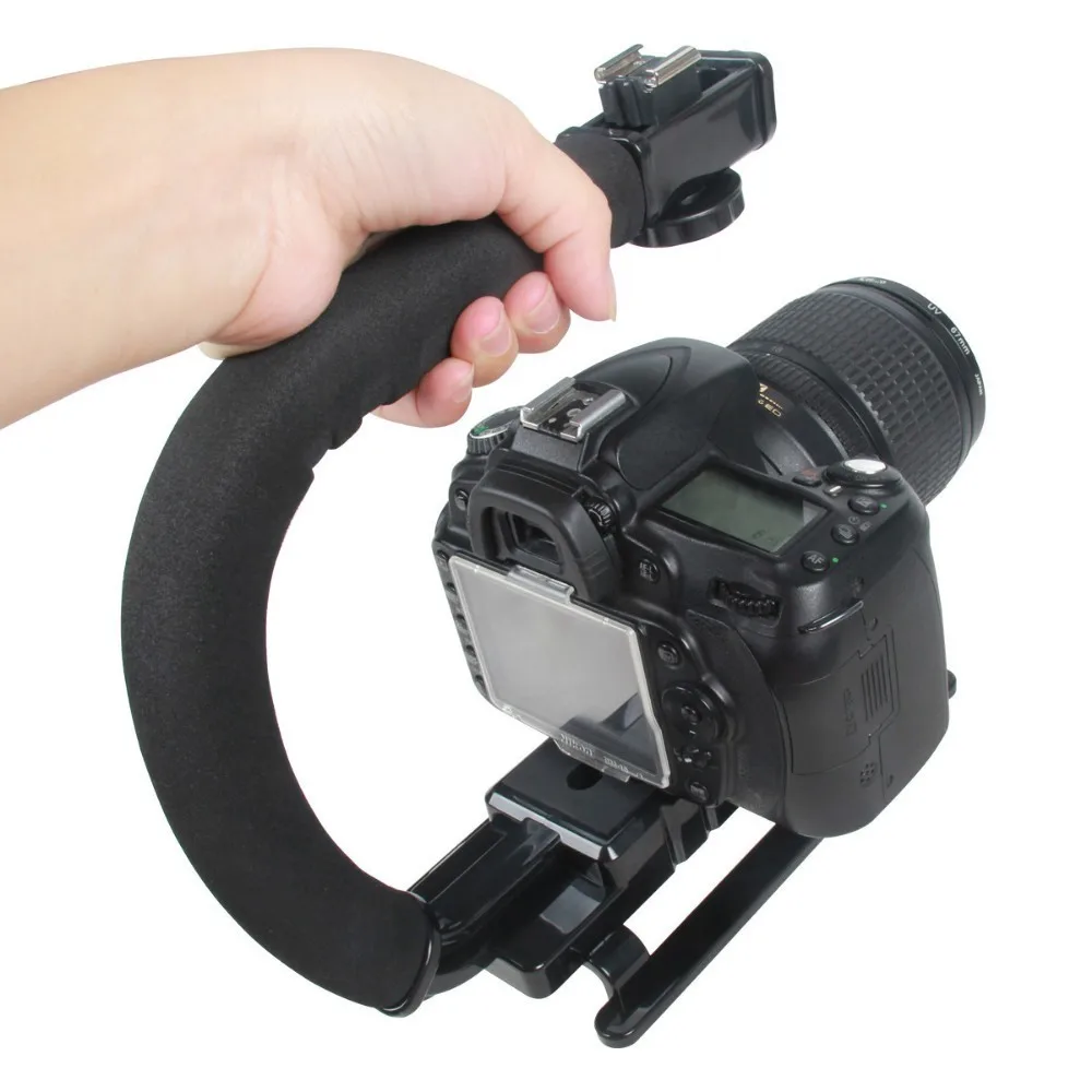 Estabilizador de Vídeo em Forma de u Estabilizador para Dslr Nikon Canon Câmera Sony Leve Portátil Slr Steadicam Gopro u - Image 6