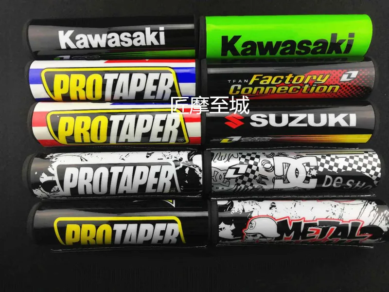 

New 7/8" Handlebars Crossbar Bar Pad Molded 8" Round Bar Pad Handlebar Pad Motocross Motorcycle Quad ATV CRF DTR PIT BIKE 195mm