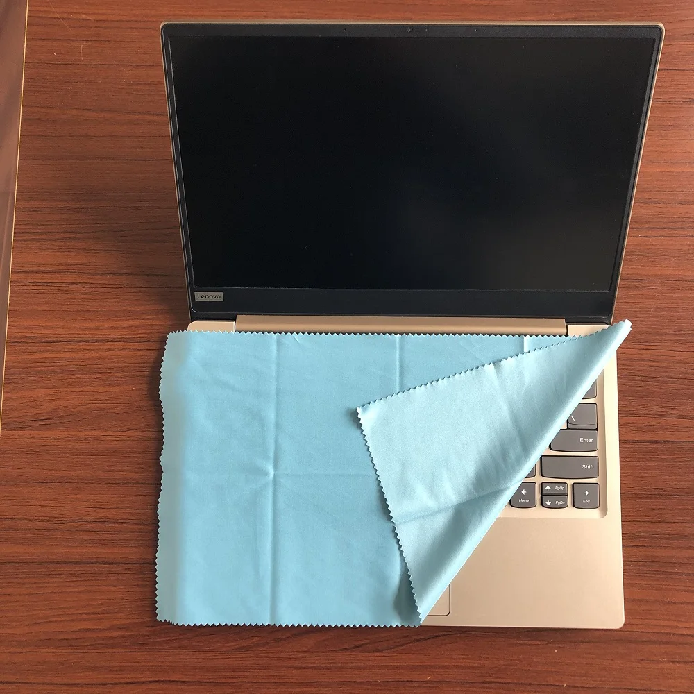 Microfiber dustproof cleaning cloth for notebook keyboard 20*35cm 4PCS