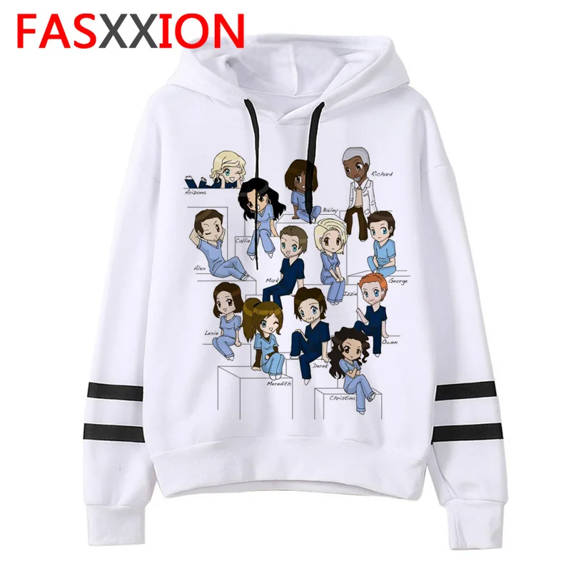 Greys Anatomy толстовка женская ты мой человек 90s Tumblr Толстовка пуловер с капюшоном весна длинный рукав смешной полиэстер - Цвет: 1830