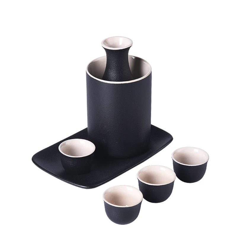 

Modern Fashion Mini Sake Cups Set Mens Gift Set Luxury Wine Equipment Practical Design Whiskey Karaf Wine Bar Decoration Ec50jj