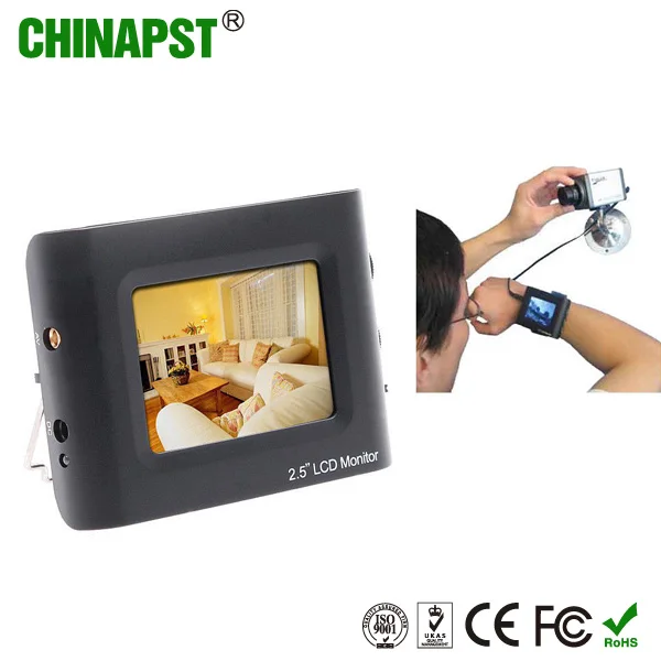 

Top sale portable CCTV security DC5V 2.5'' TFT LCD monitor mini video CCTV Tester PST-Stest250M