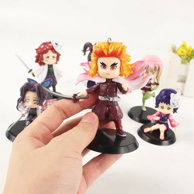 Suporte de mesa de desenhos animados, anime demon slayer, kamado nezuko  tanjirou kooutros, shinobu, kanroji, mitsuri, acrílico - AliExpress