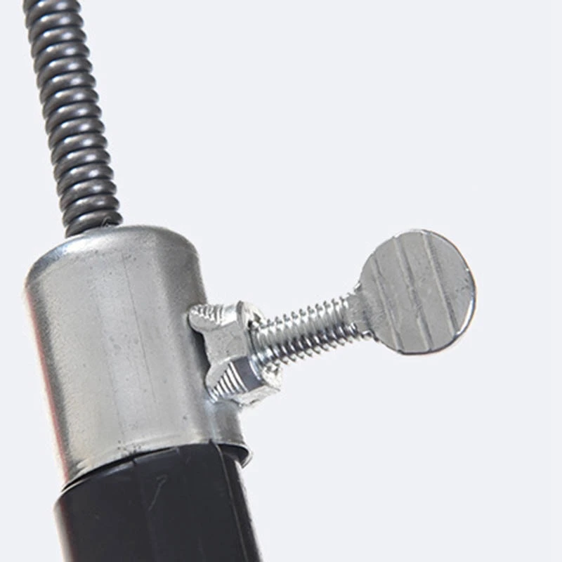 HLZS-5M Through Sewer Toilet Dredge Household Kitchen Floor Drain Spring Pipe Hair Clogging Cleaning Tool Pipe Dredging