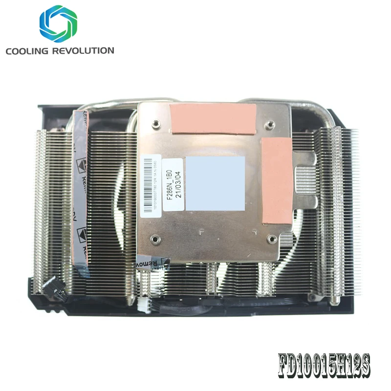 Ventilador Dissipador de Calor para Palit Placa Gráfica Rtx 3060 Stormx oc 12gb Fd10015h12s - Imagem 2