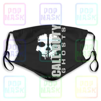 

Anti Pollution Mask Call Of Duty Ghosts - Vertical Logo Over Ghost Skull Image Replaceable Filter Anti-PM2.5
