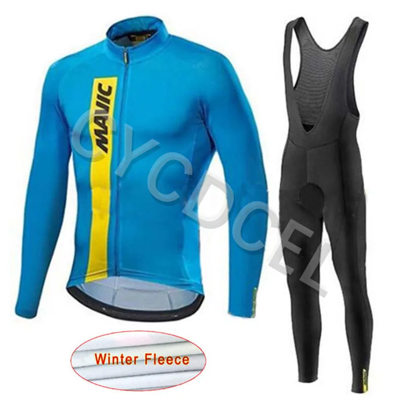 Mavic, Зимняя Теплая Флисовая одежда для велоспорта, Мужской трикотажный костюм, толстая одежда для езды на велосипеде, MTB, теплый комплект, Ropa Ciclismo Uniformes