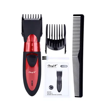 

Travel Rechargeable Hair Clipper Beard Trimer for Men Electric Hair Shaving Razor Waterproof Mini Hair cutter Precision Comb