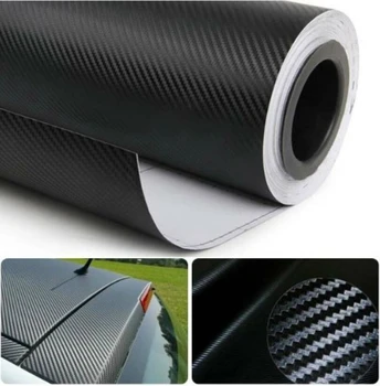 

3D Carbon Fiber Car Stickers Decals 2019 hot for mazda 3 focus mk2 passat b5 insignia golf 4 saabford focus 3ford mondeo mk3 h7