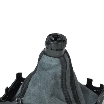 

Parts Gear Shift Knob Accessories Auto Black With Gaiter Boot Cover Replacement