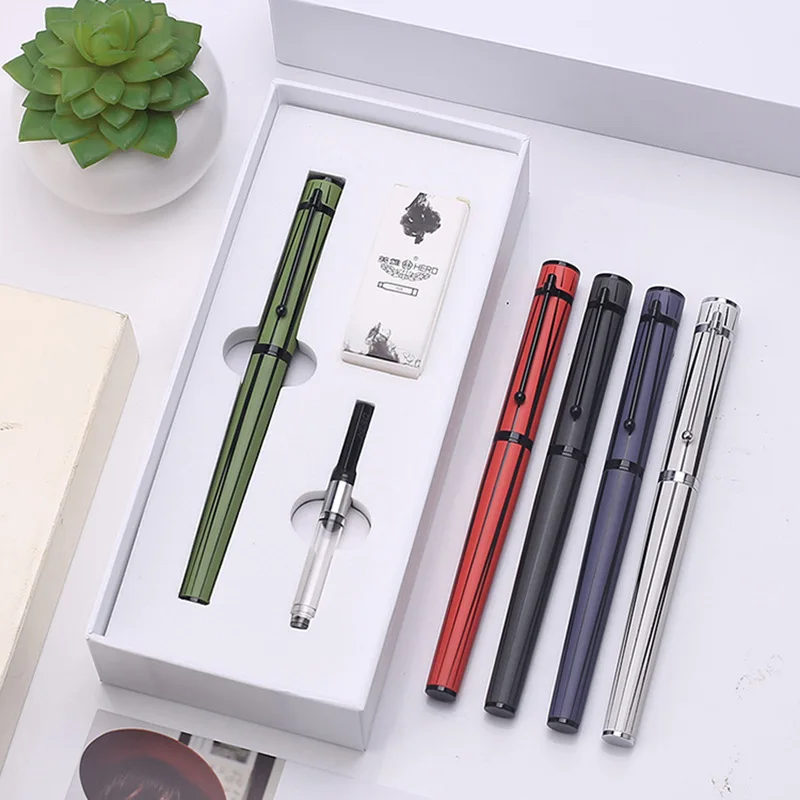 

Hero Fountain Pen H605 Endless Exploration Litres Series Adult Men And Women for Student Writing Practice Calligraphy Gift Box C