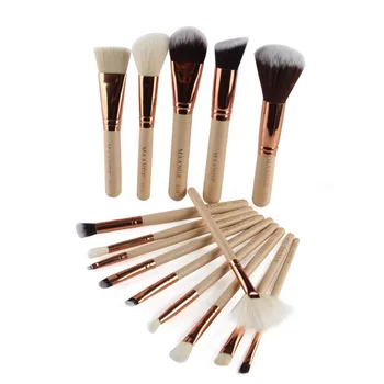 

Professional Makeup Brushes Tools Set Brush Tools Kits For Eye Shadow Palette Cosmetic Brushes 15pcs
