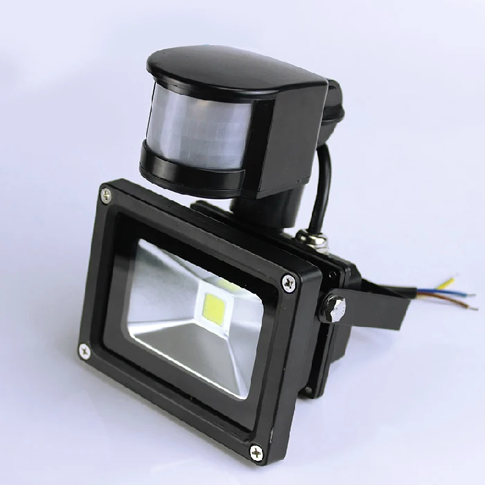 

LED Spotlight Outdoor Flood Light 220v Floodlights Garden Lighting Waterproof PIR Motion Sensor Induction 10W 20W 30W 50W 70W