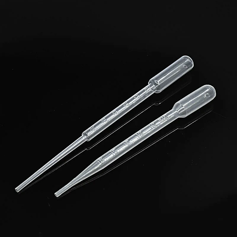 Пастерская Пипетка с чехлом 3 мл одноразовая пластиковая соломенная капельница