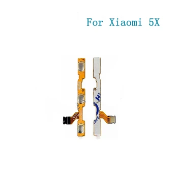 

10pcs/lot Volume Up/Down Button Power Switch On Off Button Flex Cable Replacement Parts For Xiaomi 5X