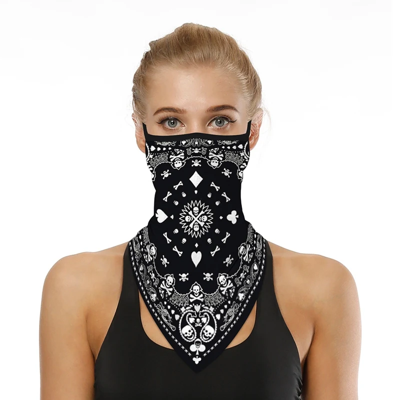 

Unisex Multifunction Face Mask Covering Seamless Bandana Headbands Scarf For Outdoor Sun Wind UV Protection