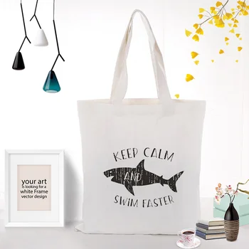 

Text type Canvas Tote Bag Custom Print Logo Shopping Bag Handbag Text DIY Daily Use Eco Ecologicas Reusable Recycle
