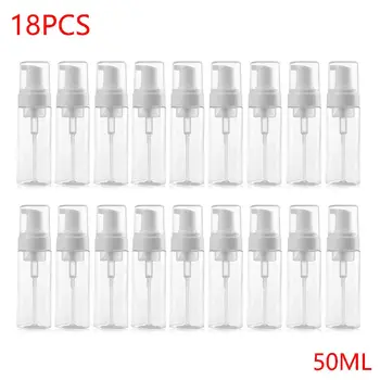 

18 Pack 50 M L Foam Dispenser Bottle Plastic BPA Free Refillable Mini Foaming So A0ND
