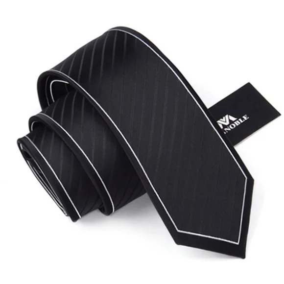 Высокое качество новые модные галстуки мужские деловые 7 см клетчатые полосатые шелковые галстуки свадебные галстуки для мужчин дизайнерские Брендовые с подарочной коробкой - Цвет: Color J