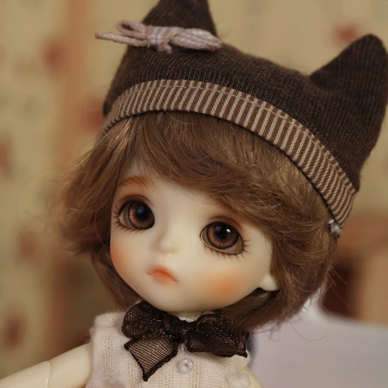 

1/12 scale 9cm nude BJD doll cute BB kid girl BJD/SD Resin figure doll DIY Model Toy.Not included Clothes,shoes,wig A0368Liati