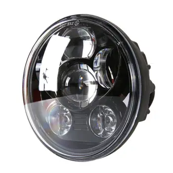 

5.75" 45W 6000-6500K White Light IP-65 Waterproof LED Headlight for Vehicles Black