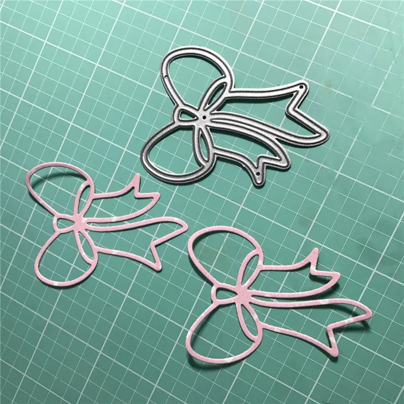 

Naifumodo Dies Hollow Bow Metal Cutting Dies New 2019 Dies Scrapbooking Card Making Embossing Stencil DieCut Template
