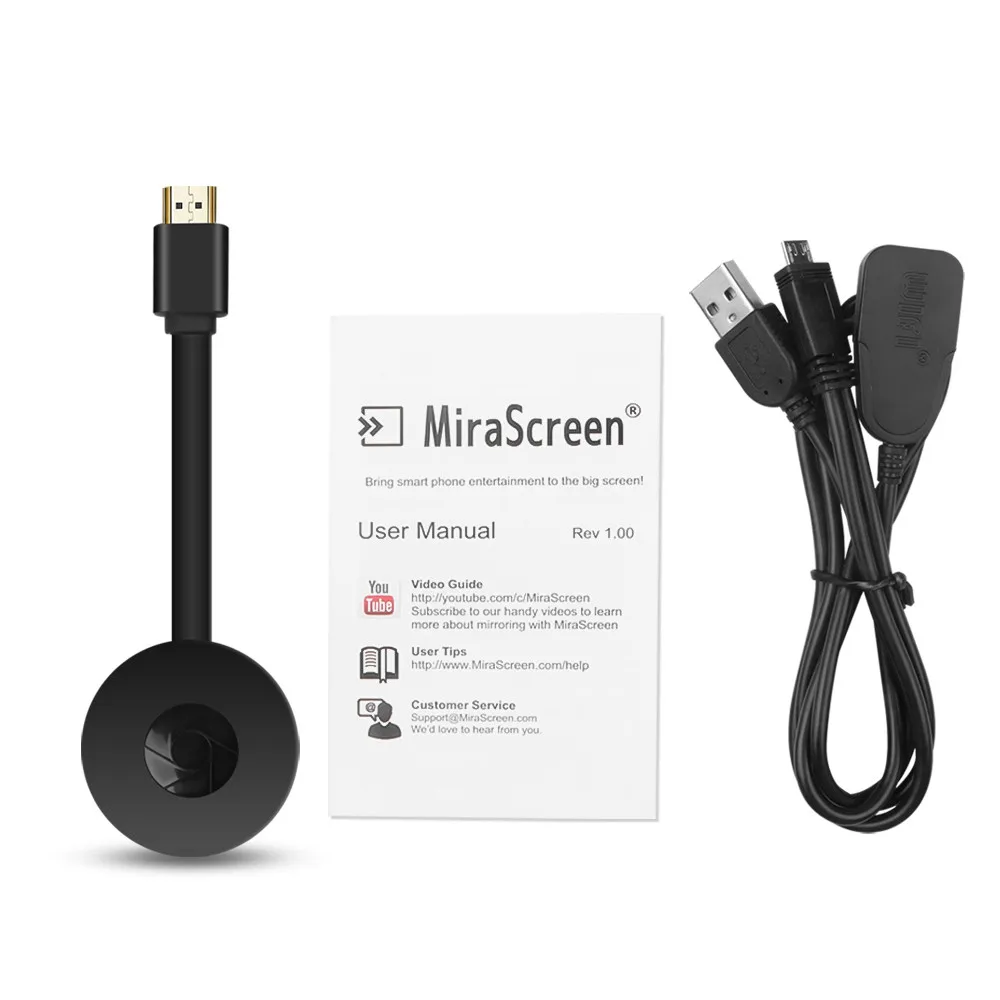 Mirascreen G2 Chromecast HDMI HD tv Stick беспроводной WiFi Дисплей ТВ Ключ Приемник Airplay медиа